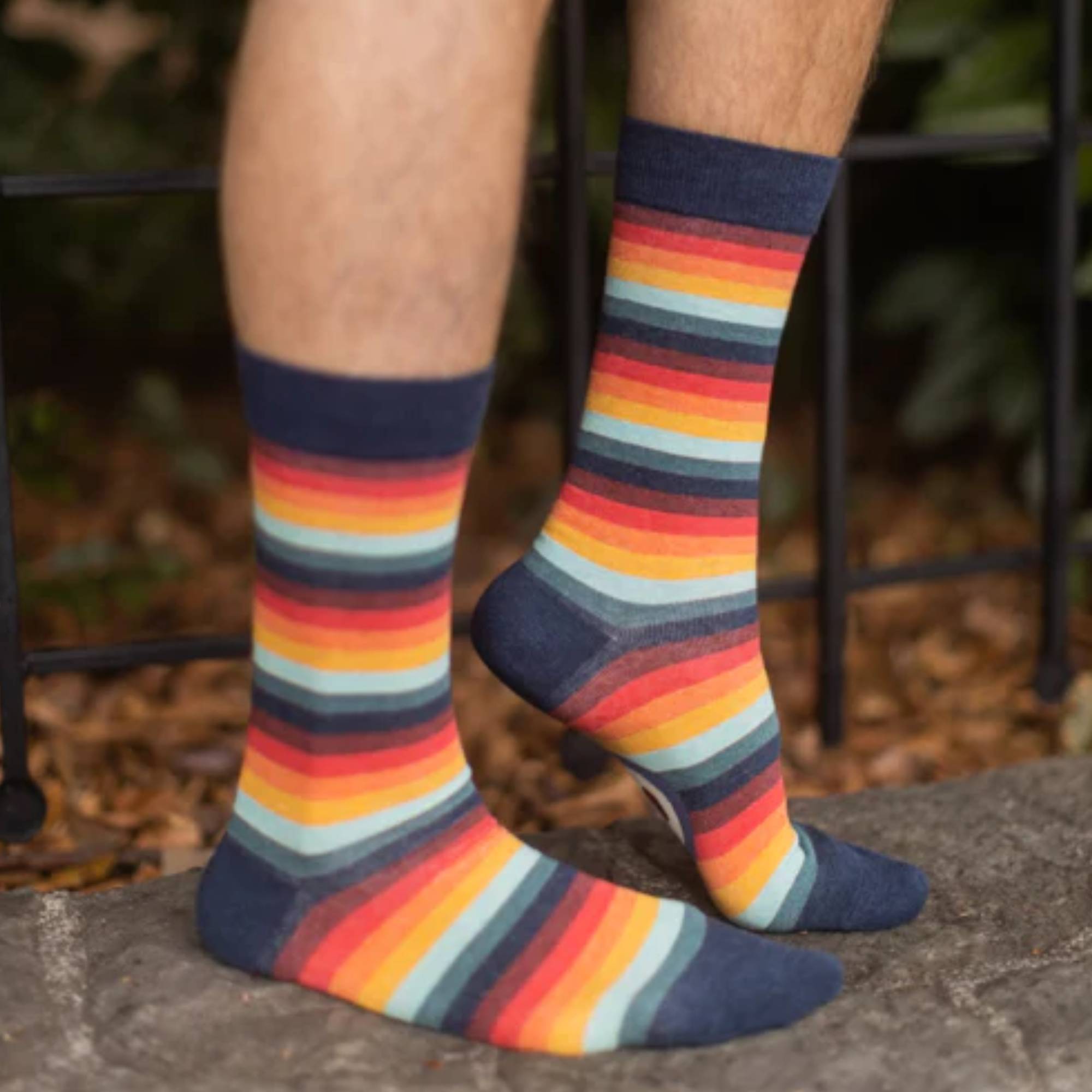 Wear bold socks